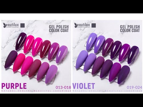 Kit de 6 VSP Beautilux collection B 001 à 120